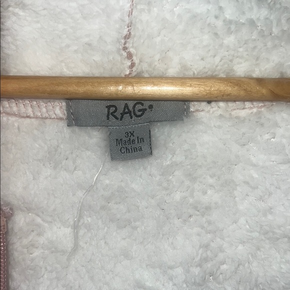 Warm and Fuzzy Pink Hooded Jacket - Picture 3 of 5